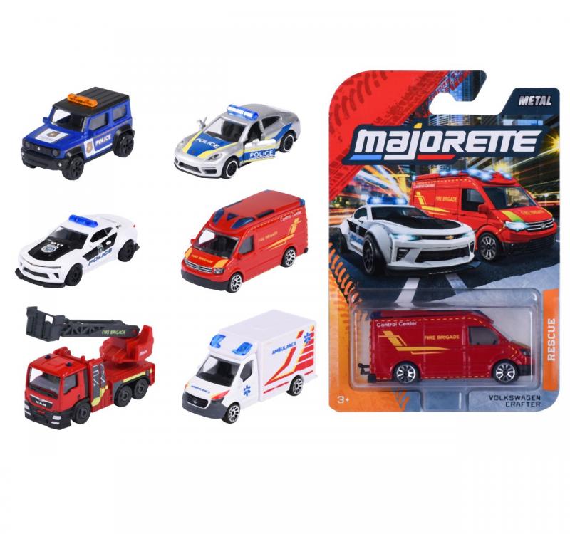 Auto SOS kovové, 6 druhů